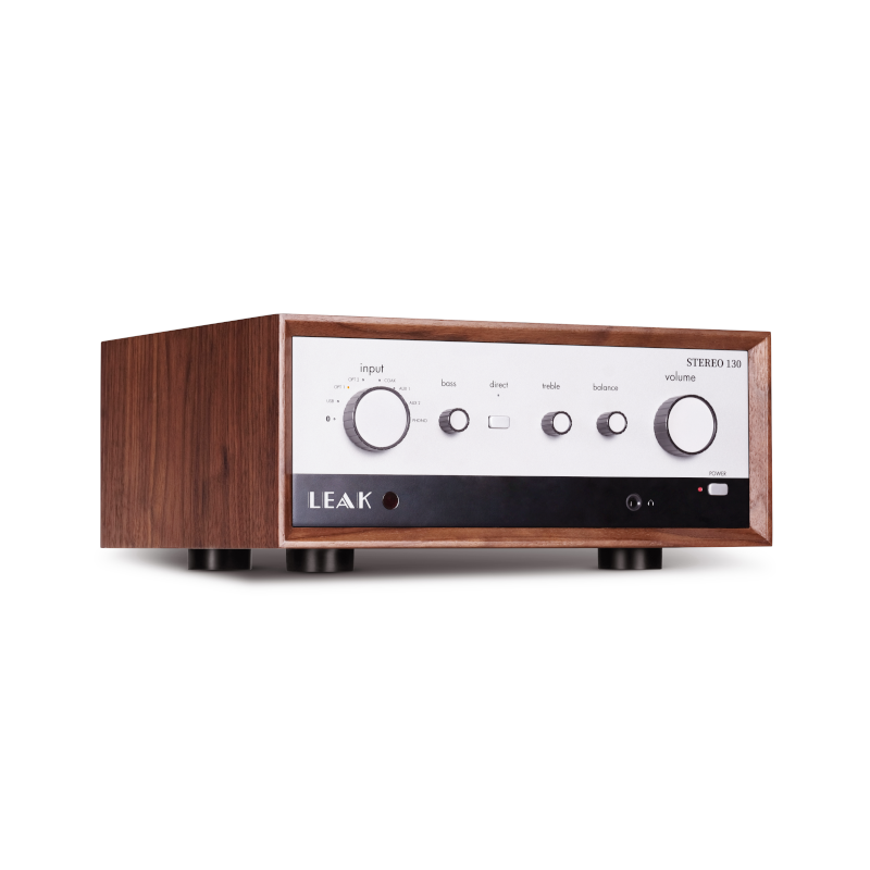 LEAK Stereo 130 USB DAC内蔵プリメインアンプ LEAK Audio - Stereo 130（ウォールナット）（USB/DAC内蔵